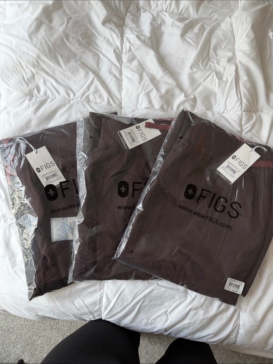 Figs Pants - FIGS Espresso Isabel High Waisted Scrub Pants